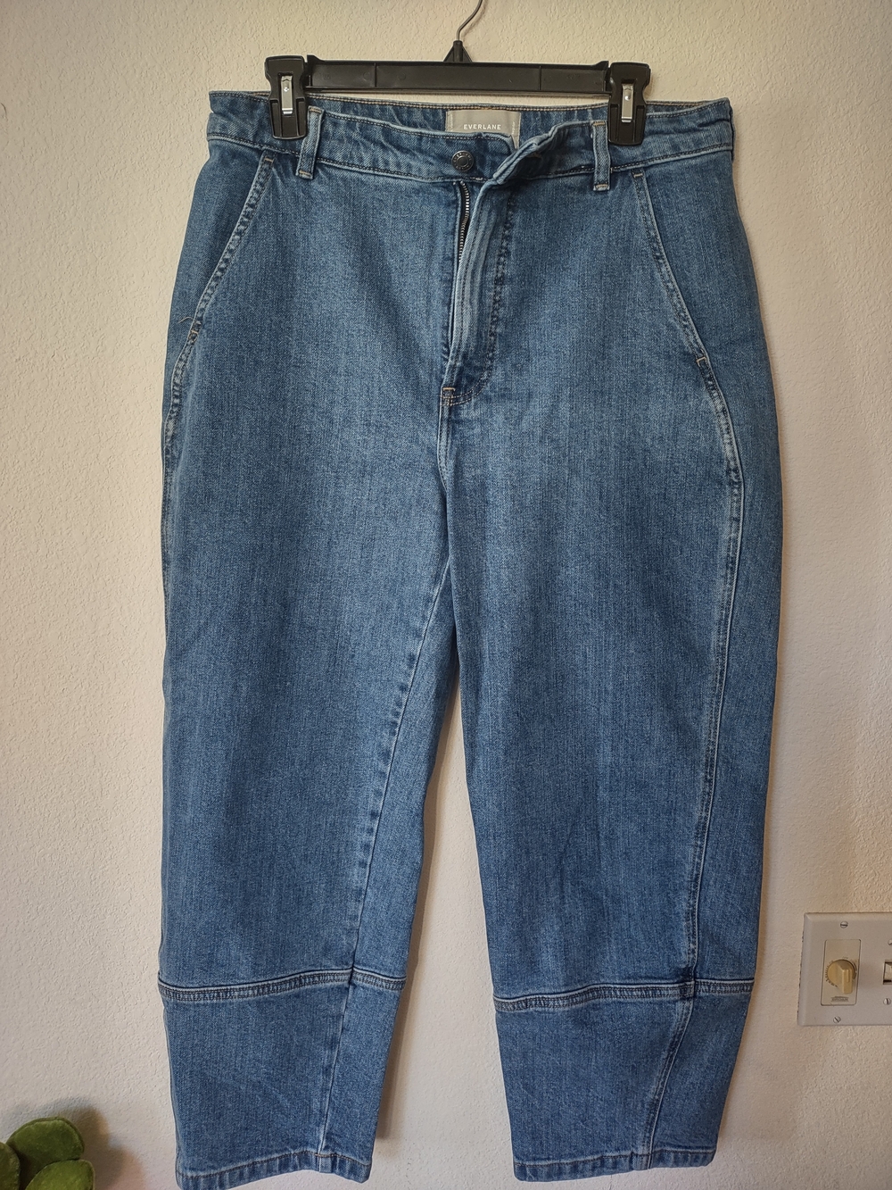 Everlane Men's Medium Blue Relaxed Denim Jeans